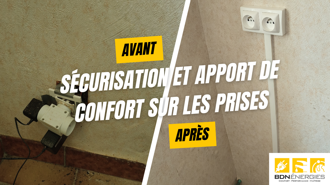Sécurisation et amélioration de prises électriques à Tréogat